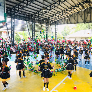 "Harmonious Beats: Drum and Lyre Spectacle Celebrating Araw ng Barangay Gatungan"