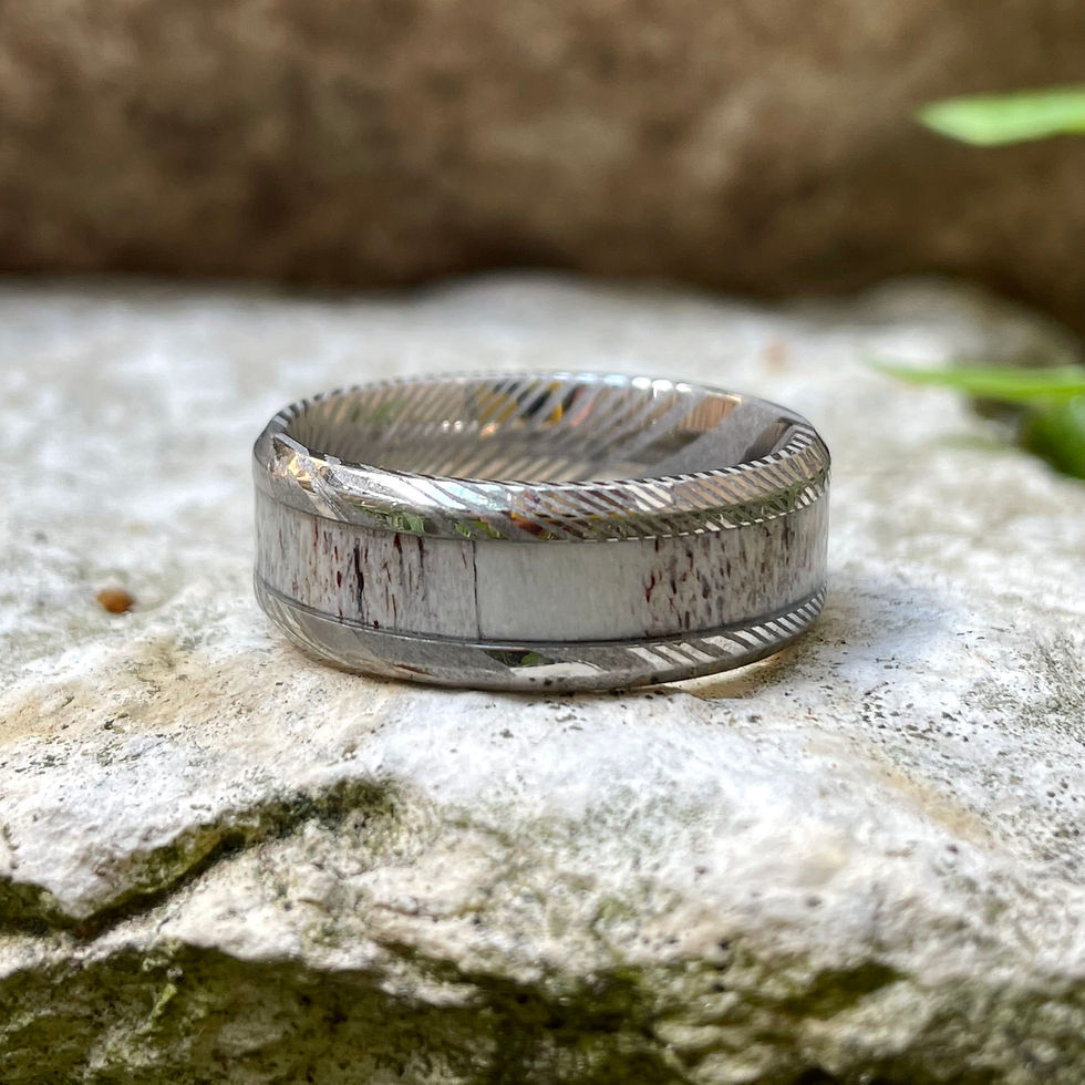 Mens Wedding Band by The Antlered Doe