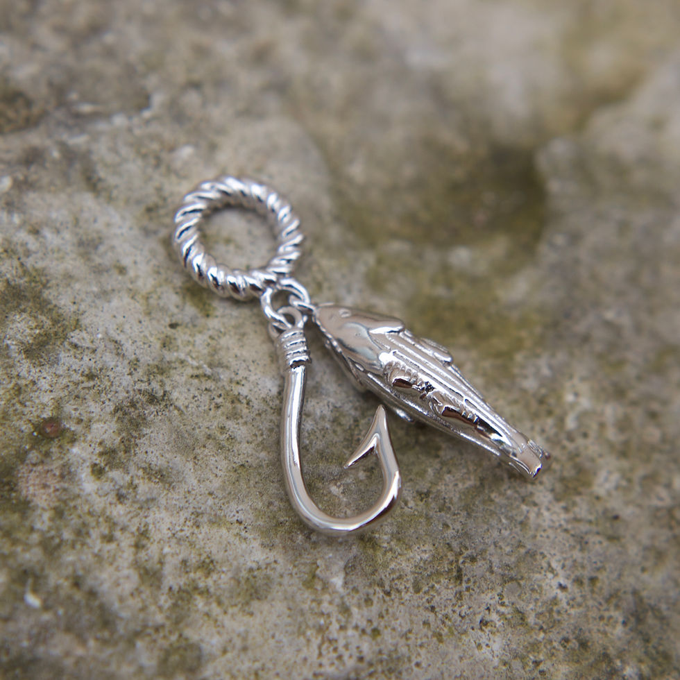 Thumbnail: Gone Fishing Charm by The Antlered Doe