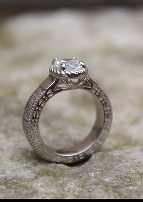 Nature-Inspired Antler Engagement Rings