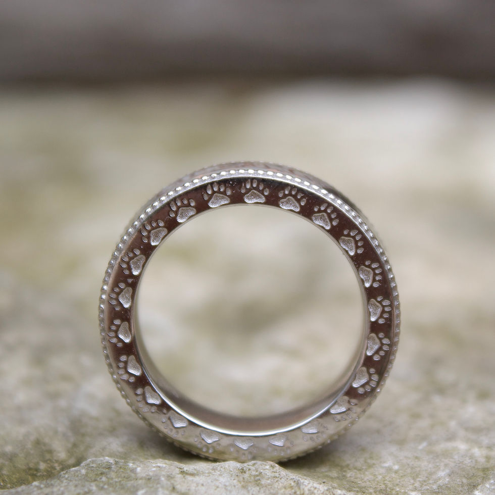 Thumbnail: Unique mother's ring by The Antlered Doe