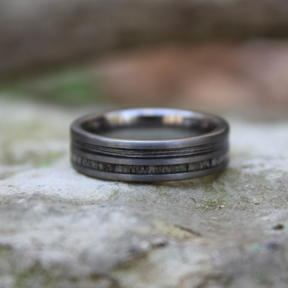 Mens Wedding Band byThe Antlered Doe