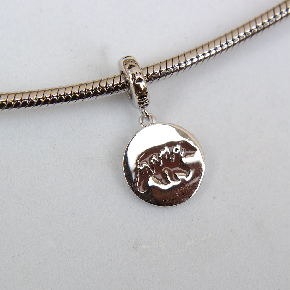 Thumbnail: Mama Bear Charm by The Antlered Doe