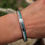 Thumbnail: Turquoise Arrow hinge bracelet
