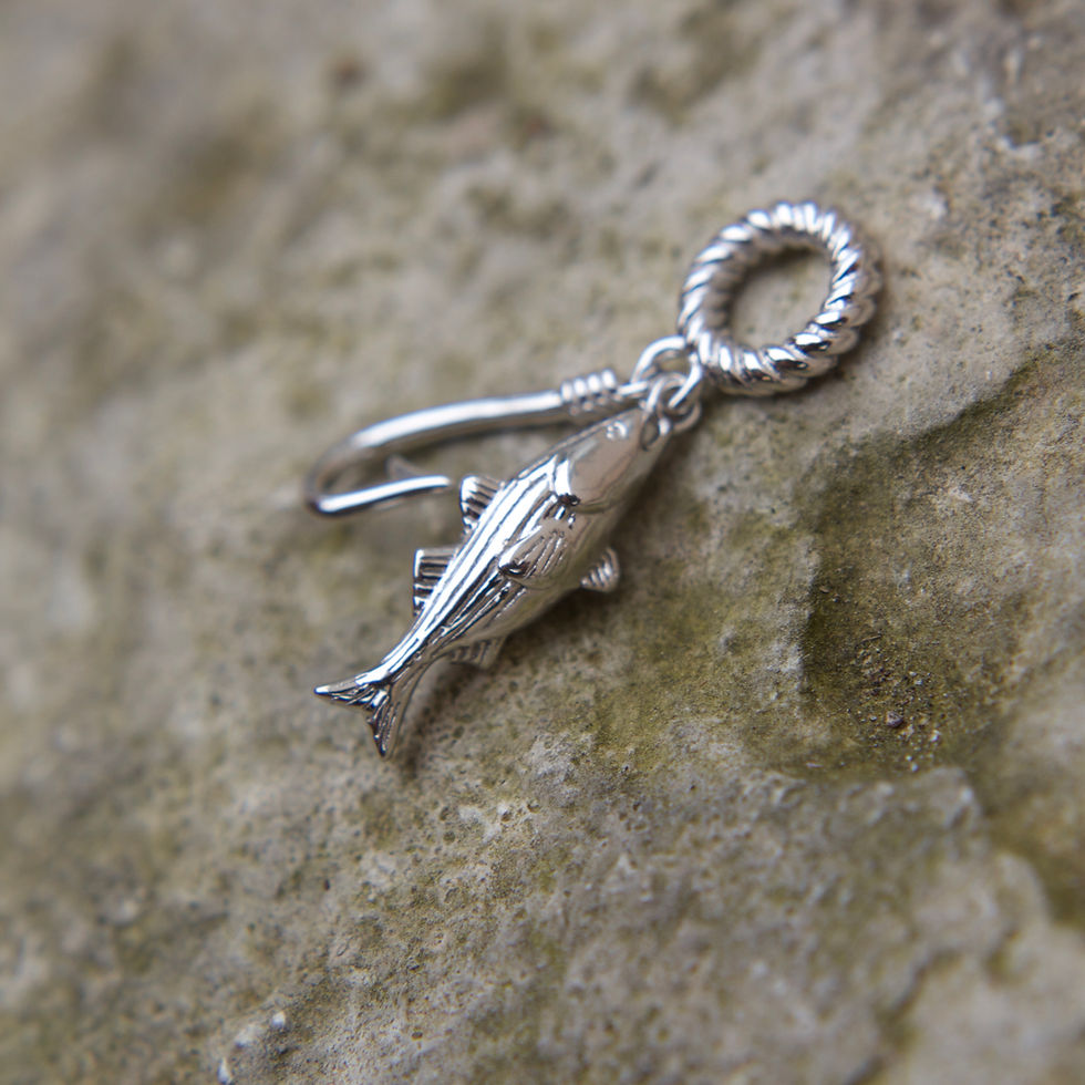 Thumbnail: Gone Fishing Charm by The Antlered Doe