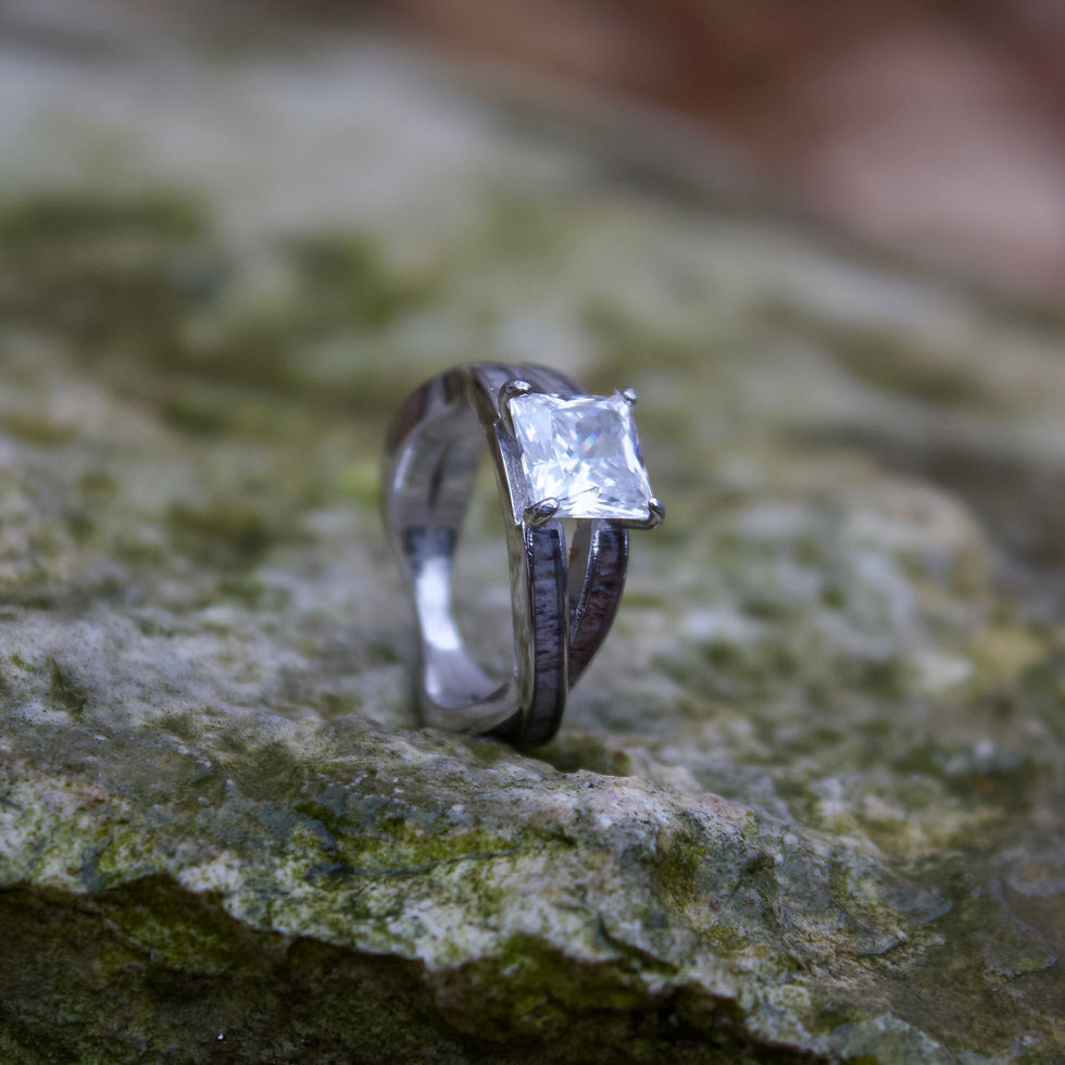 Miniatura: Anabel with antler and princess cut