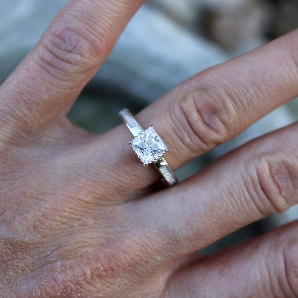 Bella engagement ring by the Antlered Doe