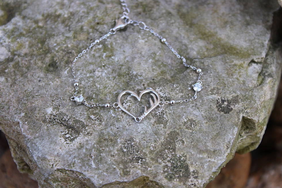 Thumbnail: Hunting Fishing Loving Delicate Bracelet