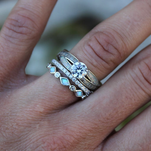 The Antlered Doe womens ring set