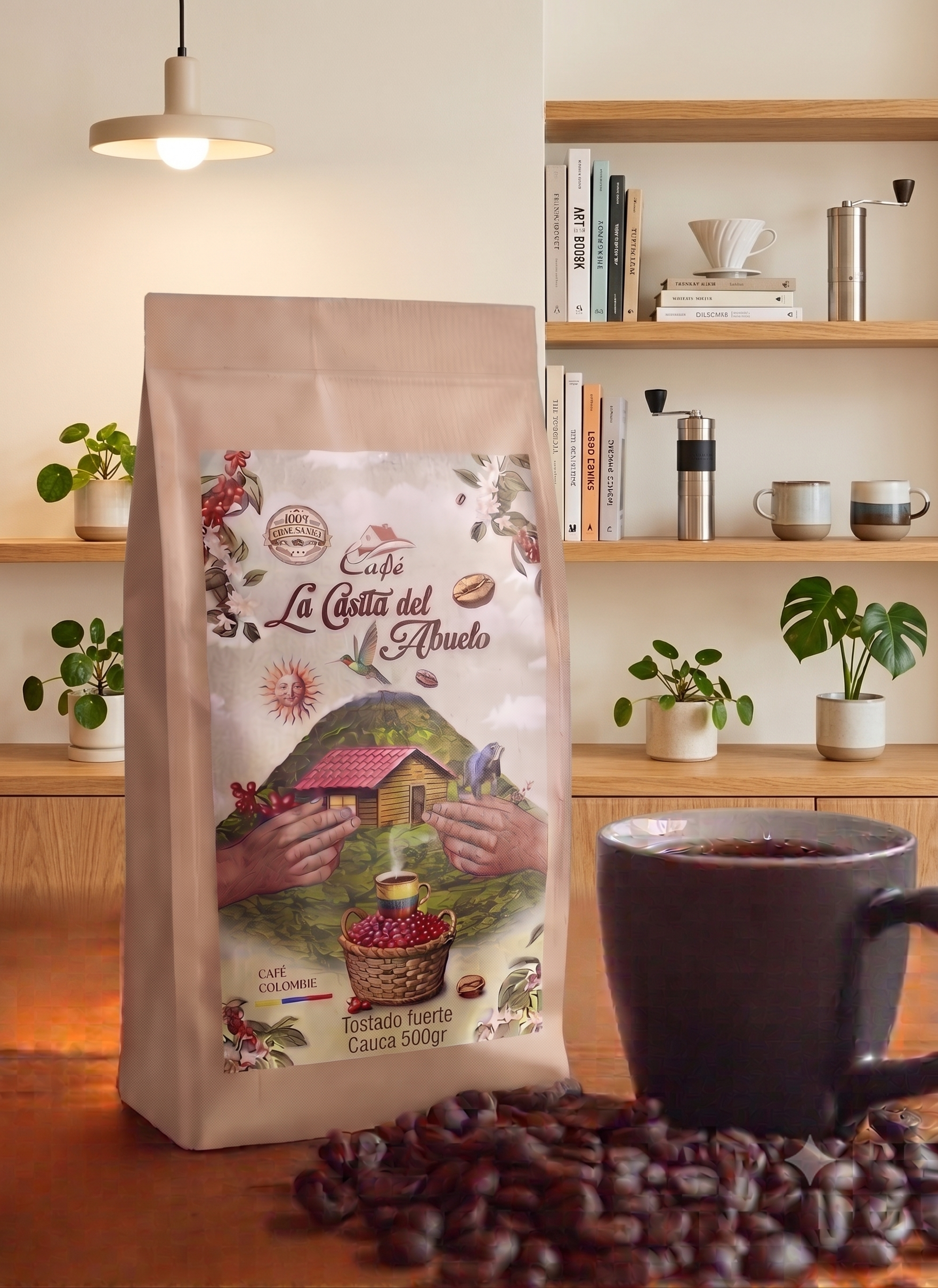 Tostado fuerte Cauca 500g