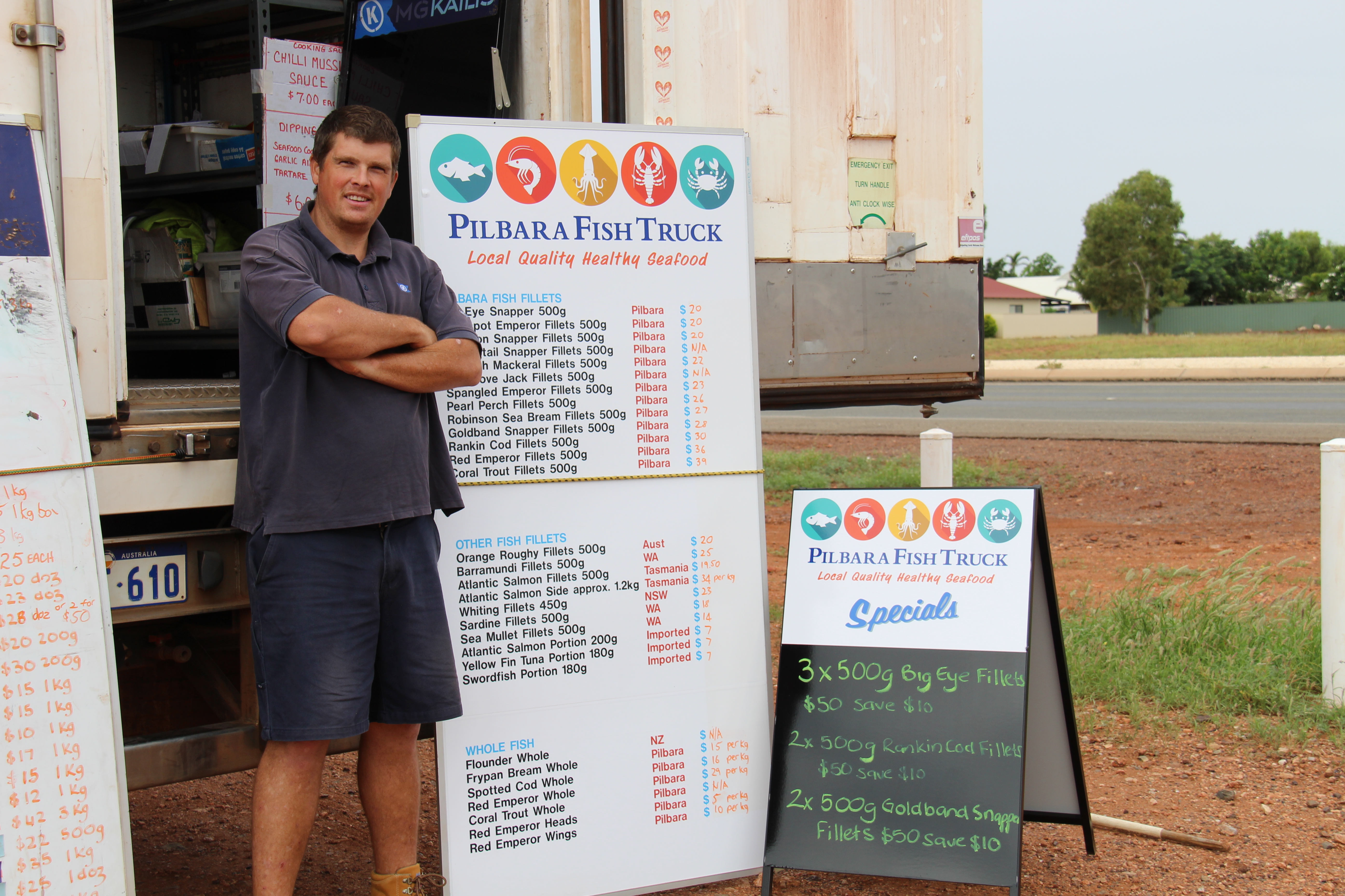 Pilbara Fish Truck food truck