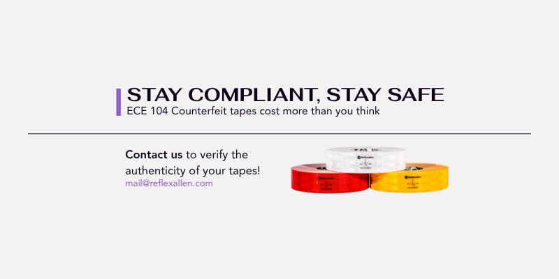 ECE104 Conspicuity Tapes: Safety, Compliance, and Shared Responsibility