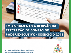 CÂMARA EMITE PARECER DE REJEIÇÃO DE PRESTAÇÃO DE CONTAS DO EXECUTIVO NO EXERCÍCIO 2015