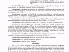 CONHEÇA AS MUDANÇAS NO NOVO DECRETO DO MUNICÍPIO DE SERRA DO SALITRE NO ENFRENTAMENTO AO CORONAVÍR