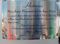 SERRA DO SALITRE COMEMORA VISITA DA TOCHA OLÍMPICA