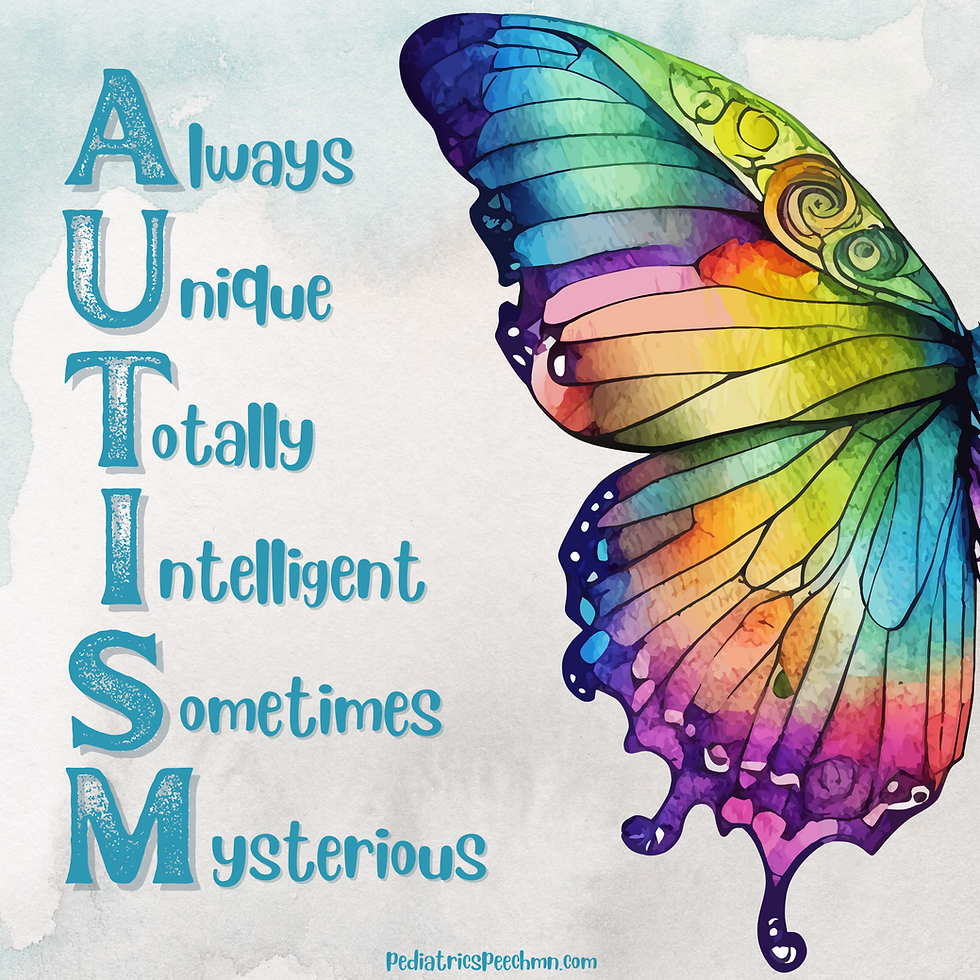 A colorful butterfly symbolizing the beauty of autism