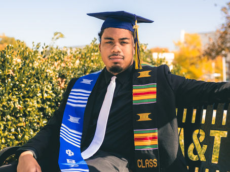 Meet AWU Campus Ambassador, NC A&T Fall Graduate, and December Scholar of the Month: Isaiah Barco