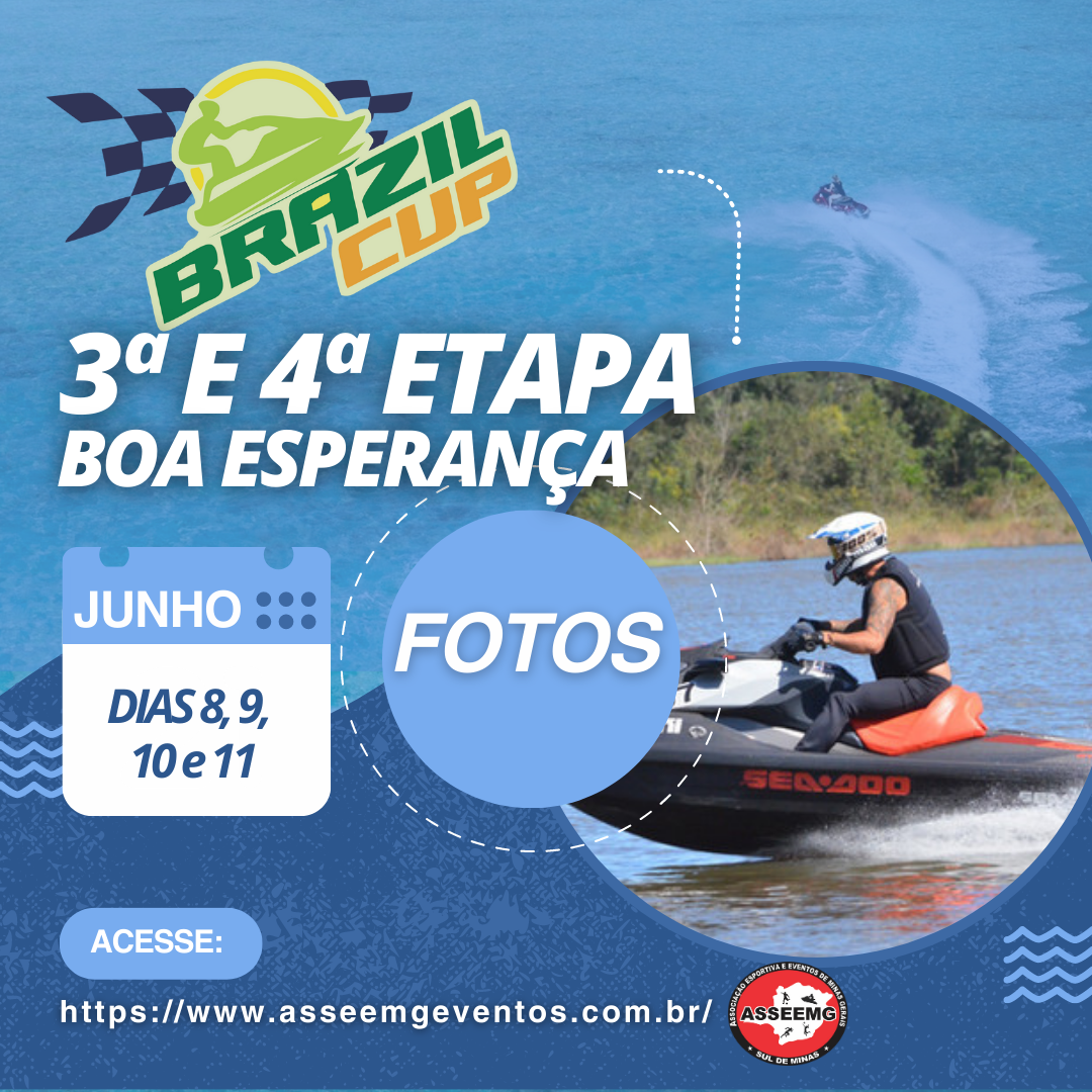 BRAZIL CUP DE JET SKI - FINAIS - ETAPA BOA ESPERANÇA