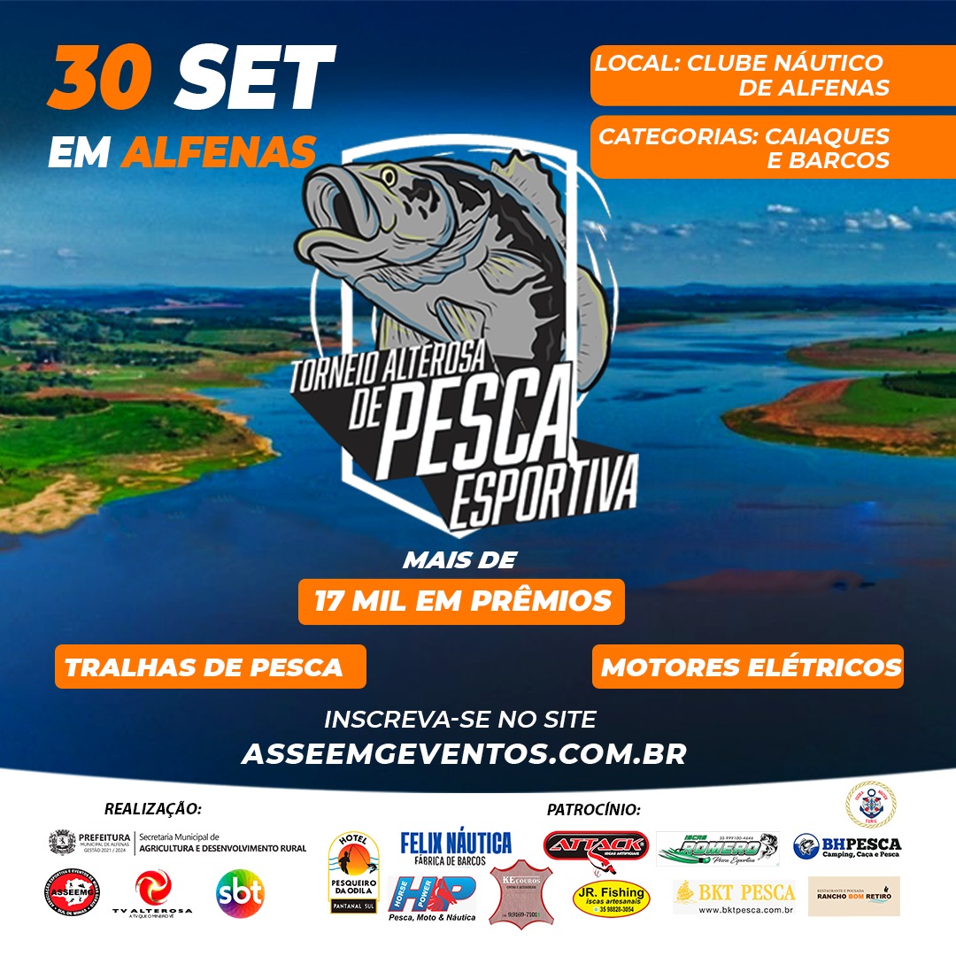 TORNEIO ALTEROSA DE PESCA ESPORTIVA