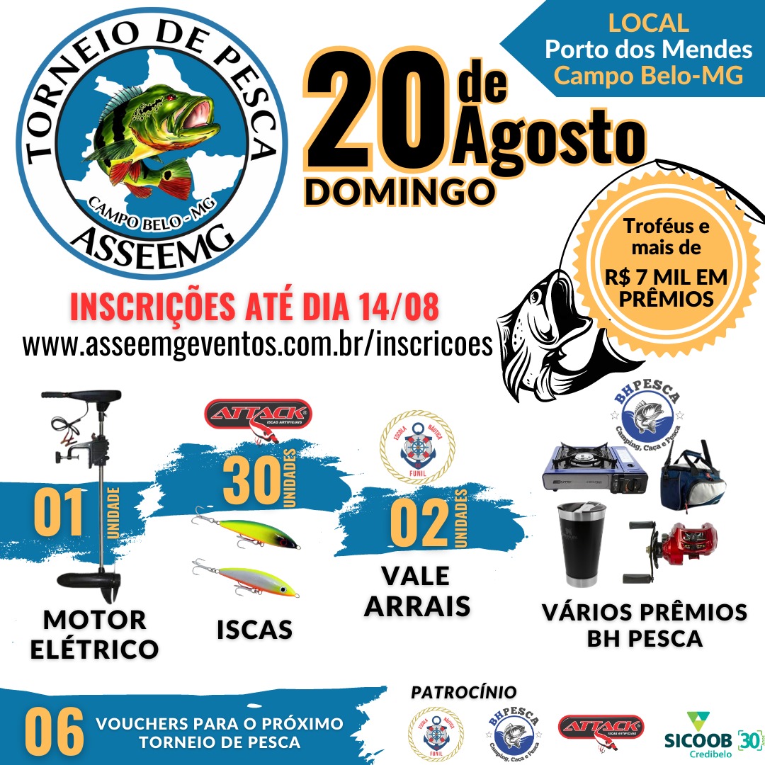 TORNEIO DE PESCA - CAMPO BELO