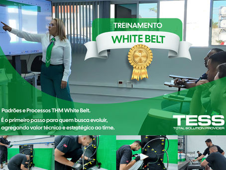 treinamento white belt THM, processos de melhoria contínua, qualidade no atendimento
