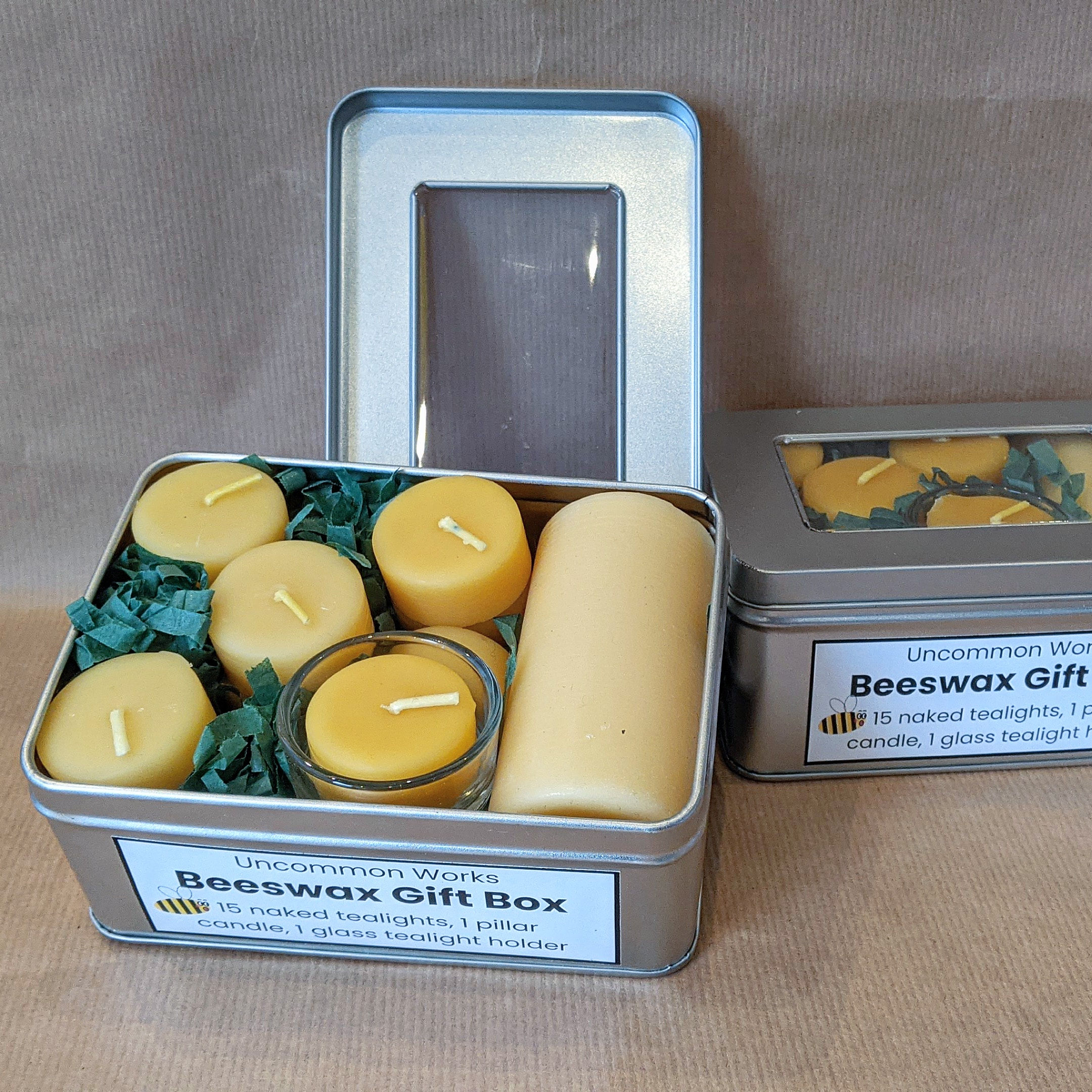 Beeswax Candle Gift Box