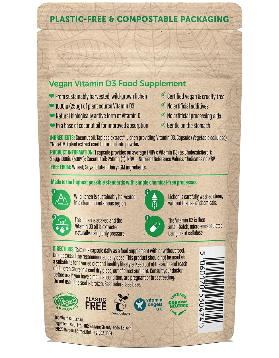 Thumbnail: Vitamin D3 (30 Tablets)