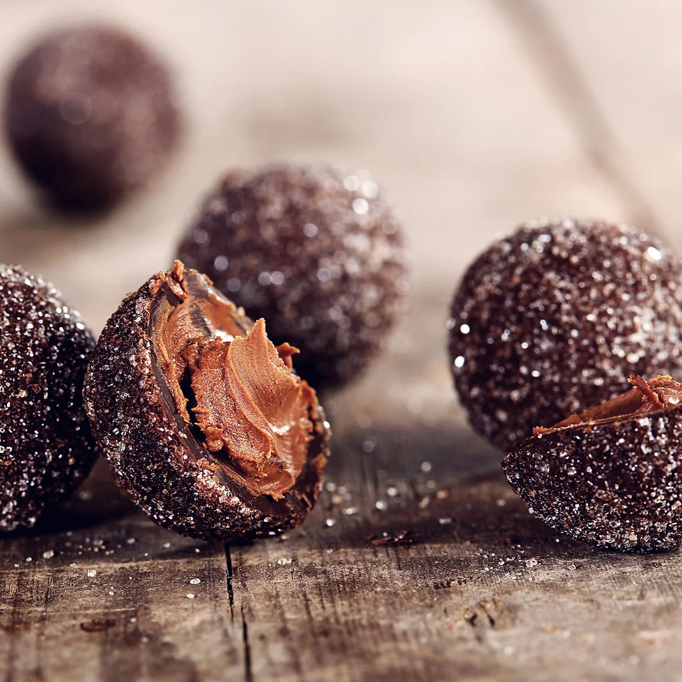 Thumbnail: Dark Chocolate Praline Truffles (100g)