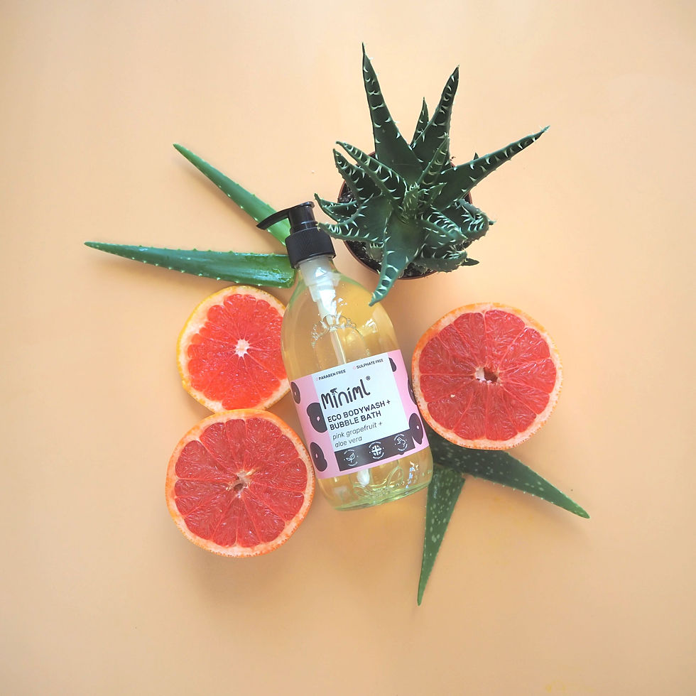 Thumbnail: Grapefruit & Aloe Vera Shower Gel/Bodywash & Bubble Bath (Refill)