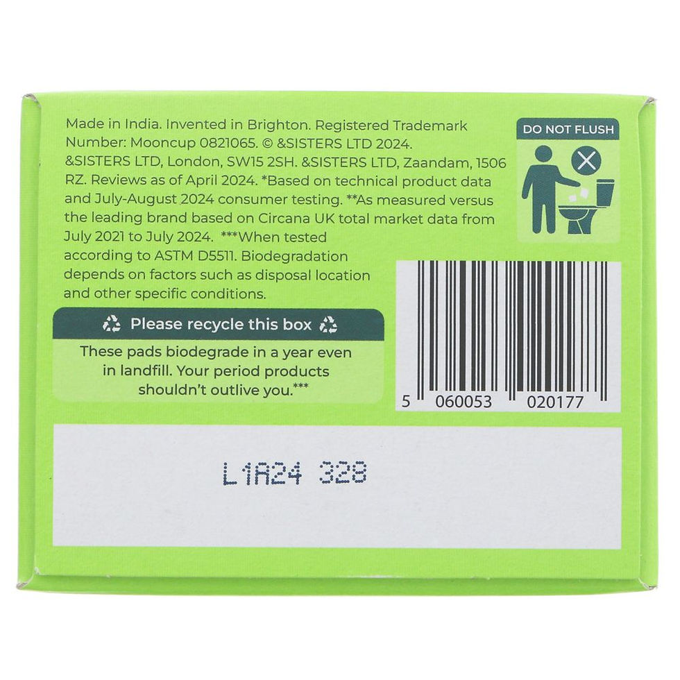 Thumbnail: Mooncup Medium Sanitary Pads With Wings (Pack of 10)