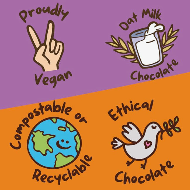 Thumbnail: M’z Peanut Gems Refill – Vegan M&M’s Alternative (100g)