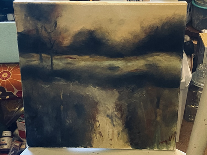 On the easel: 4th of July weekend!
