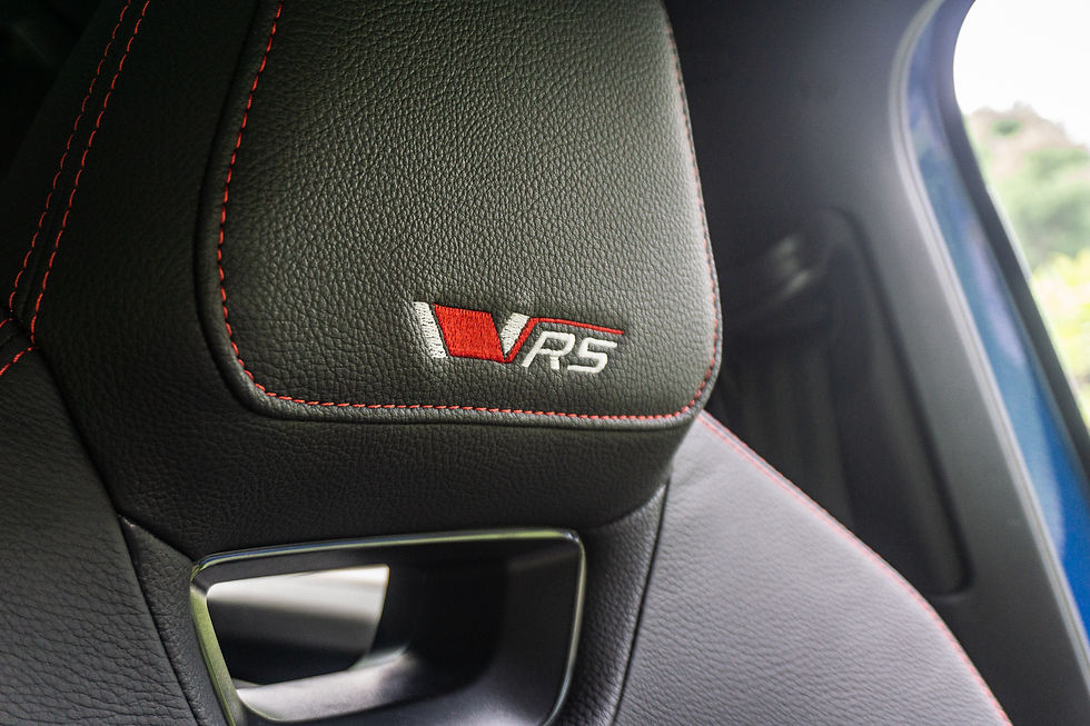 RS logos uplift the ambience.