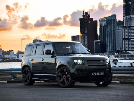 There are some updates to the Defender, but the main story here is that JLR supercharged V8.