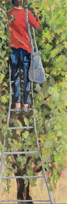 Painting by Julie Grist of