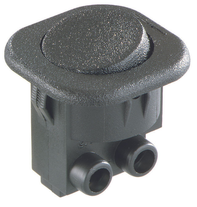 Wippenschalter schwarz 250V/1-polig 9991652
