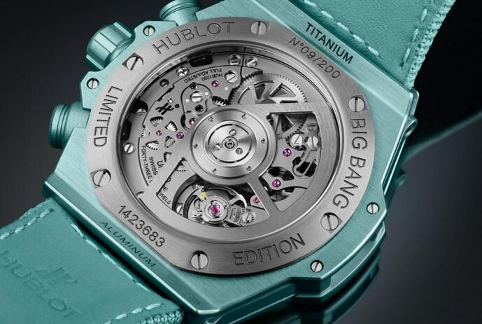 Limited Edition Replica Hublot Big Bang Unico Summer Turquoise Chronograph 42mm Watches 1