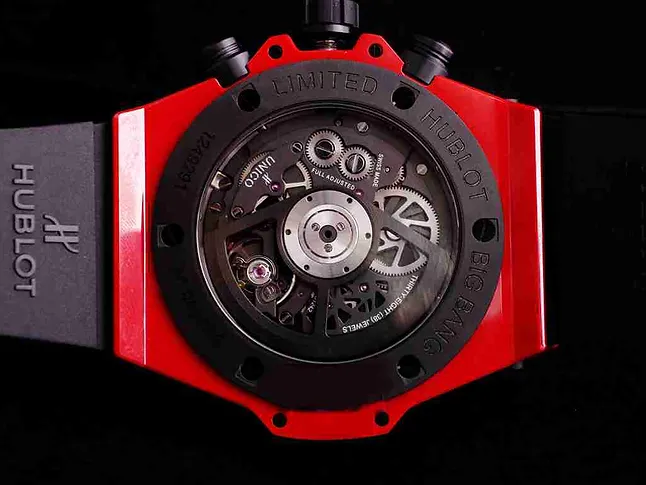 Limited Edition Replica Hublot Big Bang Unico Red Magic Ceramic Skelet