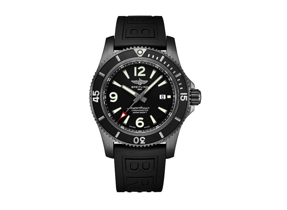 In Depth The Replica Breitling Superocean Chronometers Blue Ceramic Diver Watches Hands-On
