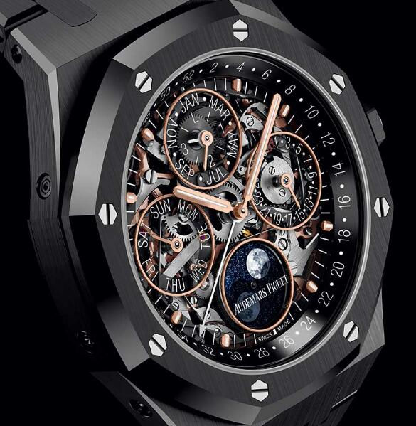 Limitede Edition Replica Audemars Piguet Royal Oak Perpetual Calendar Skeleton Watches Review