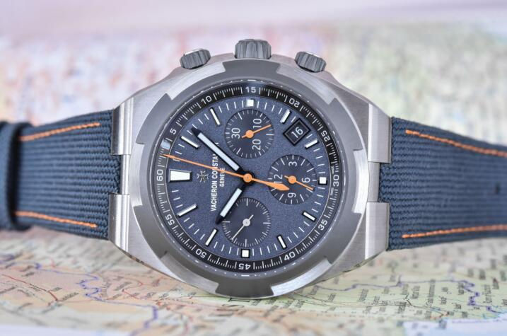 Limited Edition Replica Vacheron Constantin Overseas Dual-Time Chronograph Everest Sports Watch 3