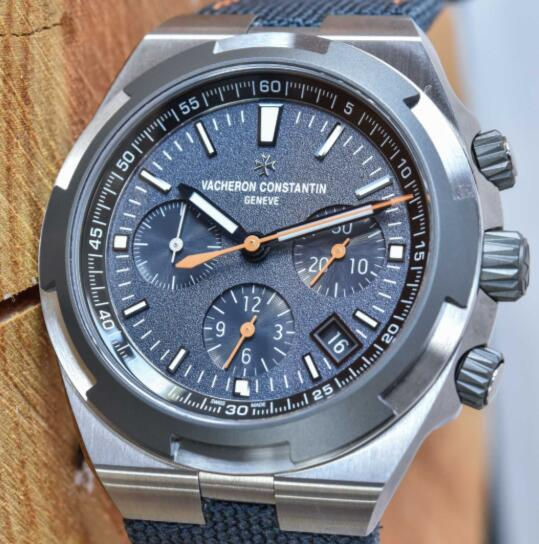 Limited Edition Replica Vacheron Constantin Overseas Dual-Time Chronograph Everest Sports Watch 2