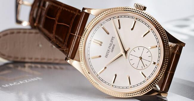 Replica Patek Philippe Calatrava Clous De Paris 39mm Gold 6119 Watches Review 1
