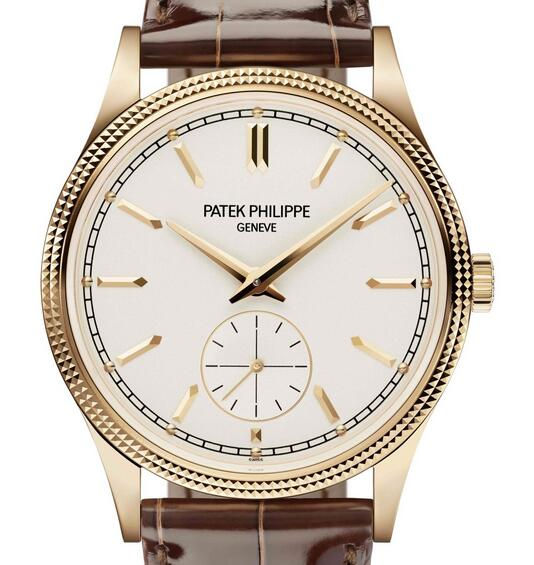 Replica Patek Philippe Calatrava Clous De Paris 39mm Gold 6119 Watches Review 3