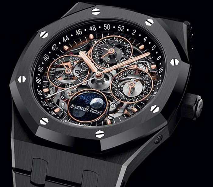 Limitede Edition Replica Audemars Piguet Royal Oak Perpetual Calendar Skeleton Watches Review