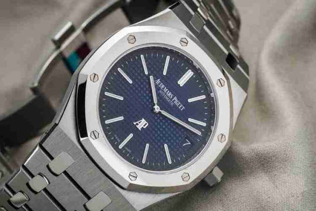 Replica Audemars Piguet Royal Oak Jumbo Automatic Titanium Platinum Watch Review 3