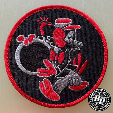 345th Expeditionary Bomb Squadron 2018 2019 "Heritage" Deployment Patch, OIR OFS