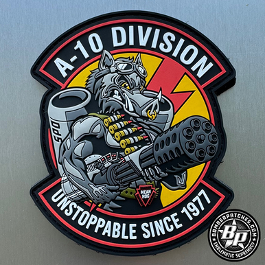 A-10 Warthog Programs Patch Color, Hill AFB, Utah 2024