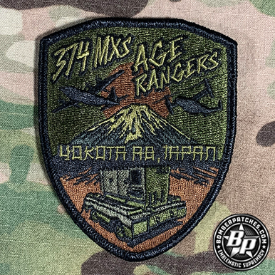 374th MXS Age Rangers, Embroidered