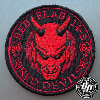 96th Bomb Squadron Operation Red Flag 14-2 Patch